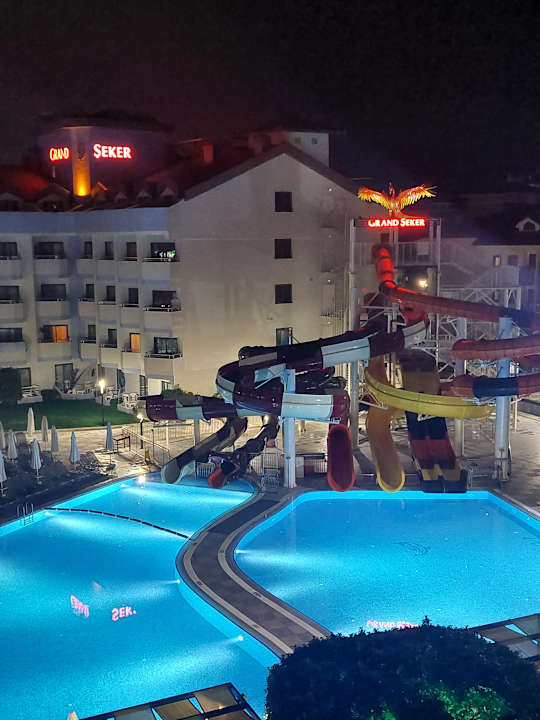 Ausblick Grand Seker Hotel