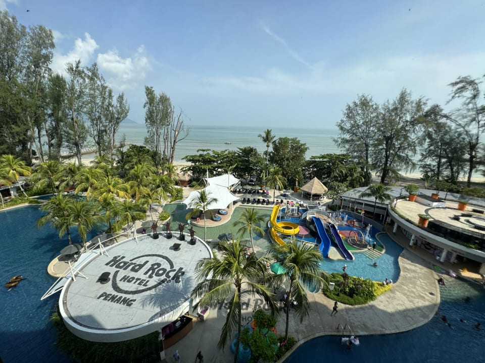 Ausblick Hard Rock Hotel Penang