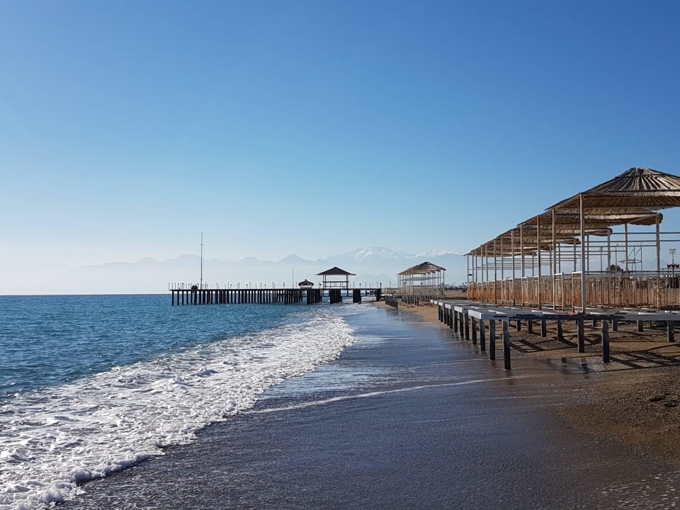 Strand im Winter Hotel Delphin Imperial