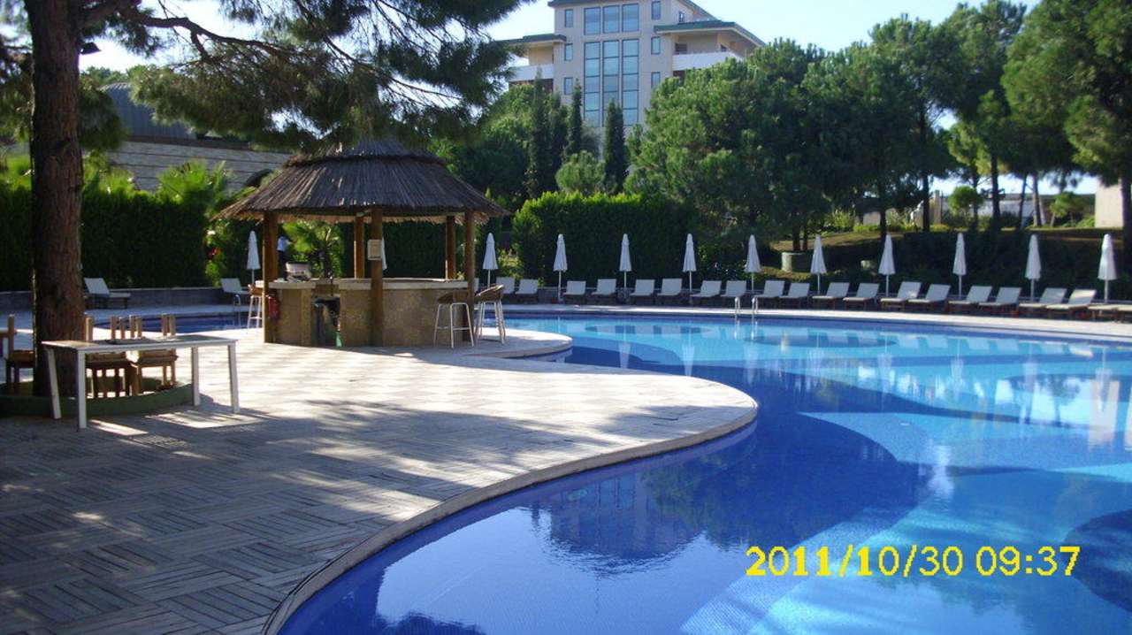 Blick auf Relaxpool Voyage Belek Golf & Spa