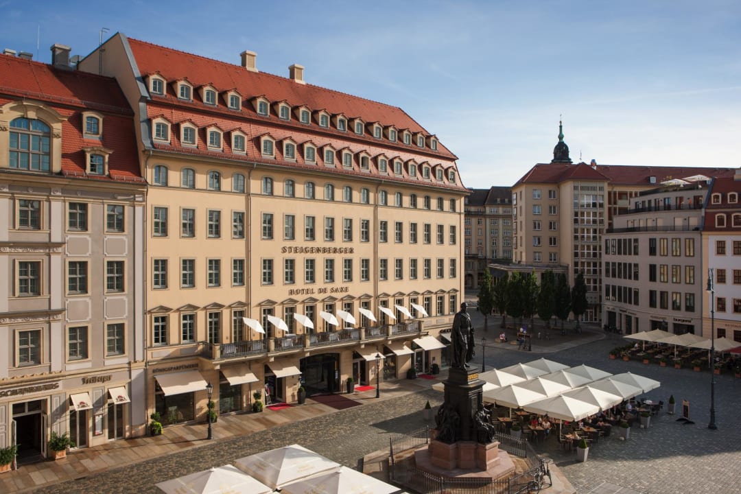 Außenansicht Steigenberger Hotel de Saxe