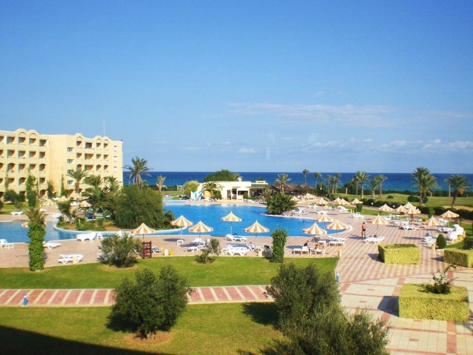 Aussicht von der Lobby Nour Palace Resort & Thalasso