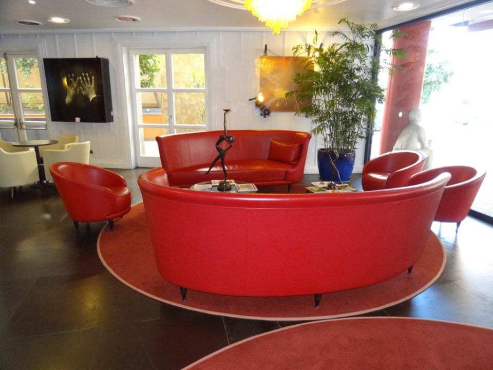 Rezeption der besonderen Art! Hotel Abitart