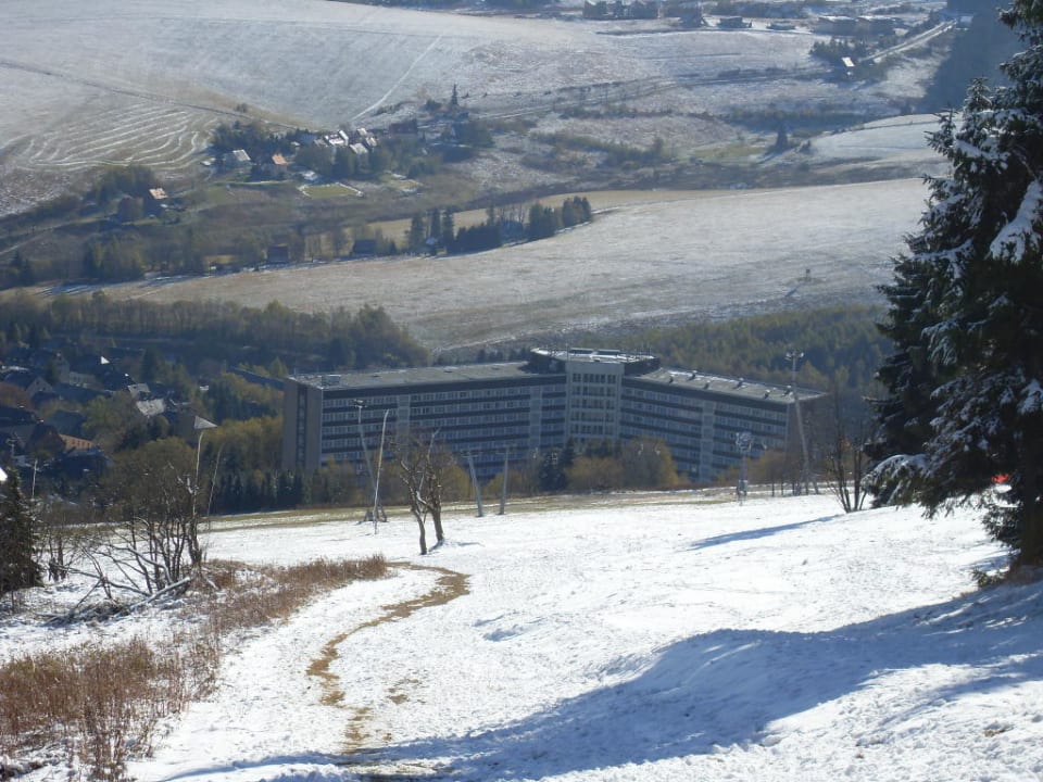 Blick bei der Fichtelbergwanderung AHORN Hotel Am Fichtelberg