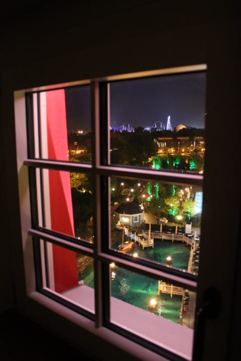 Ausblick von der Suite aus Hotel Bell Rock Europa-Park