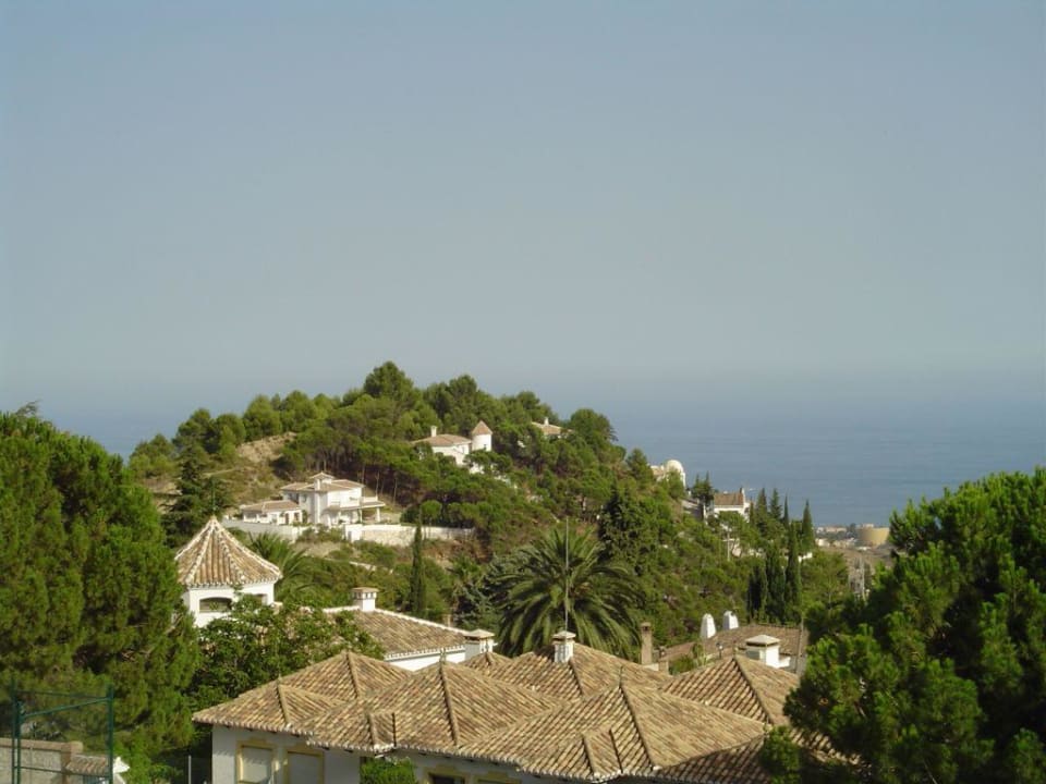 Ausblick vom Zimmerbalkon TRH Mijas