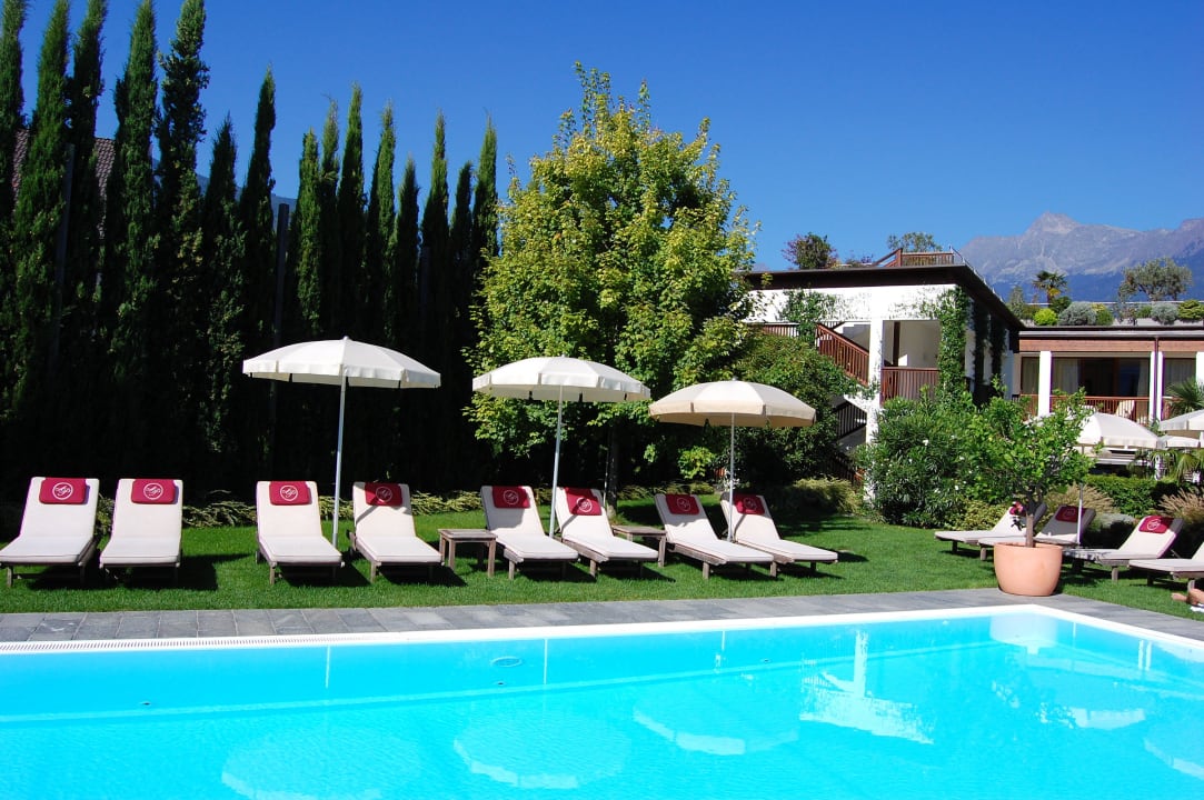 Außenpool Hotel Ansitz Plantiz