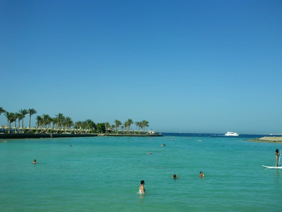 Der Blick vom Strand Arabia Azur Resort