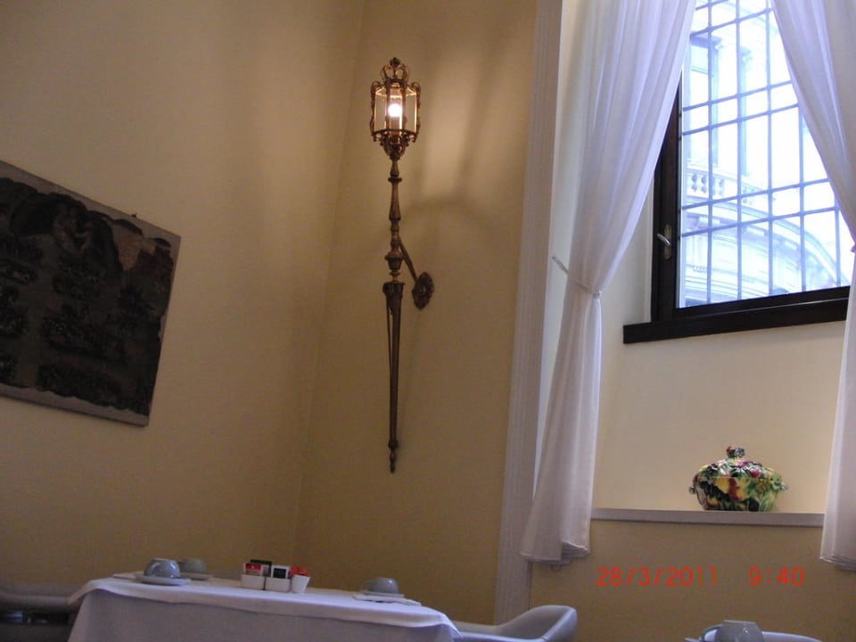 Im Frühstücksraum Hotel Gran Duca di York