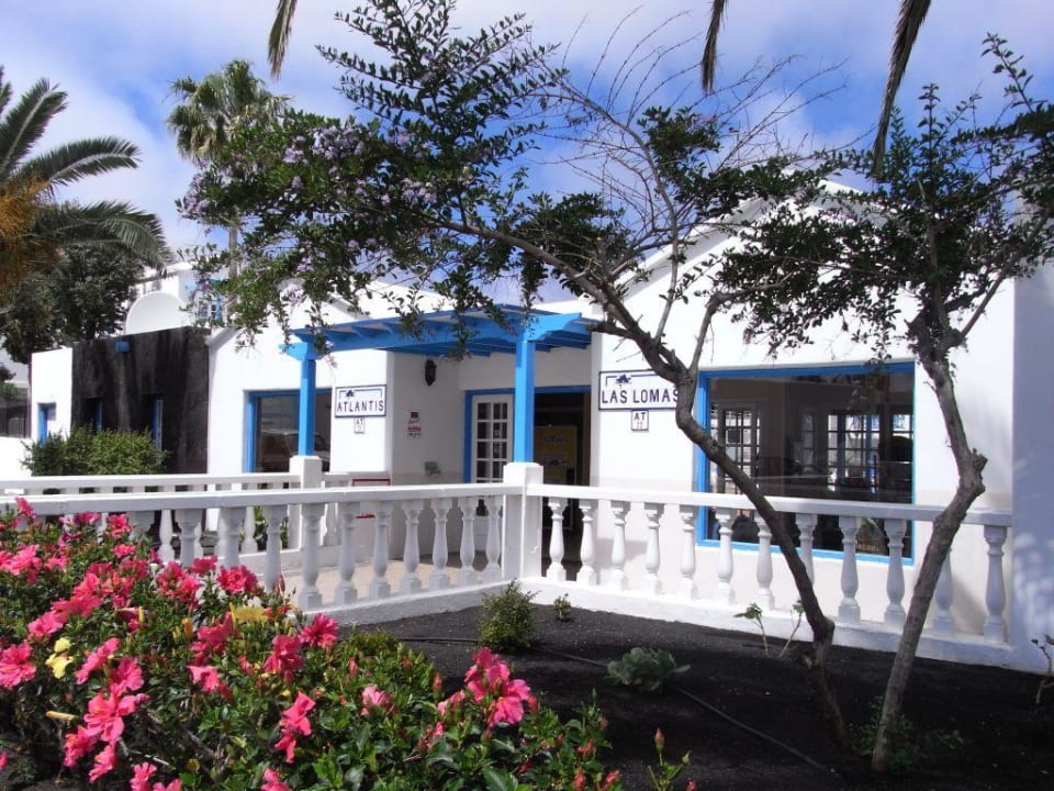 Eingang der Anlage Hotel Atlantis Las Lomas
