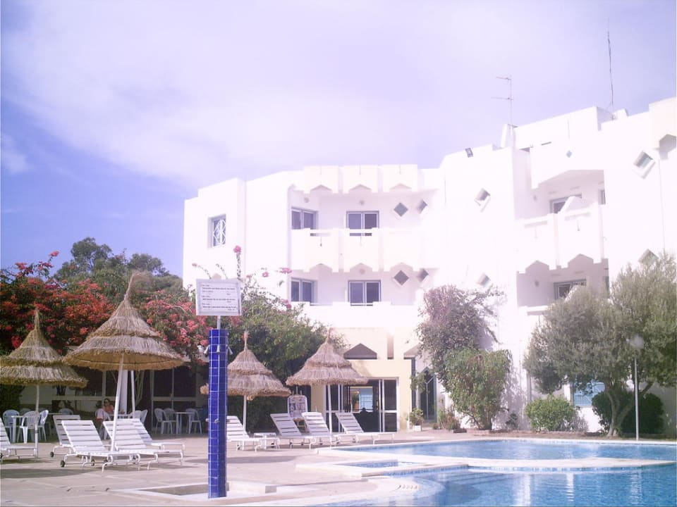 Hinterfront des Hotels Hotel Club Acquaviva