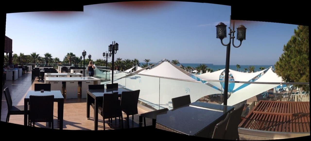 Von der Frühstücksterrasse Paloma Oceana