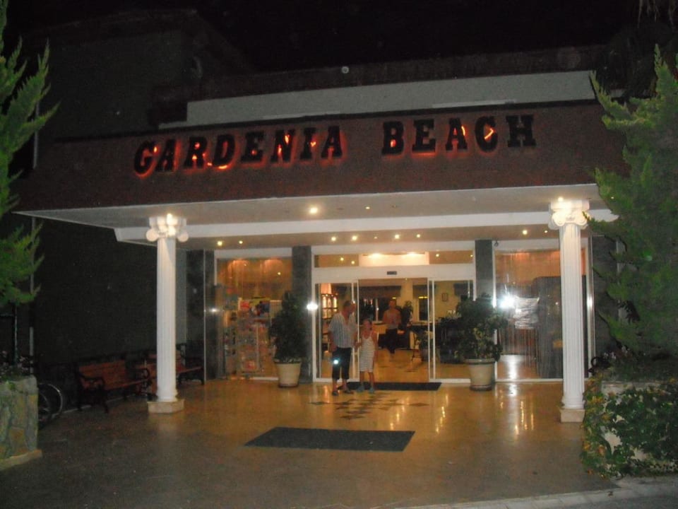 Eingangsbereich Hotel Gardenia Beach