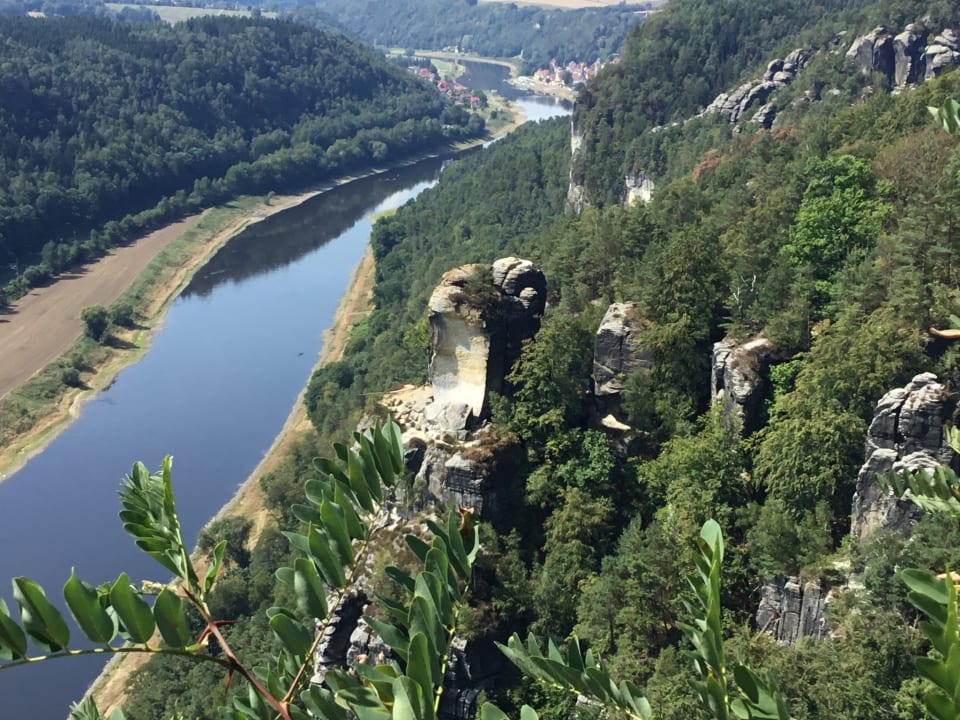 Ausblick Hotel Grundmühle