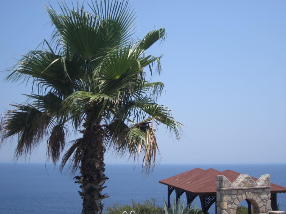 Blick vom Restaurant aus Hotel Kalithea Horizon Royal