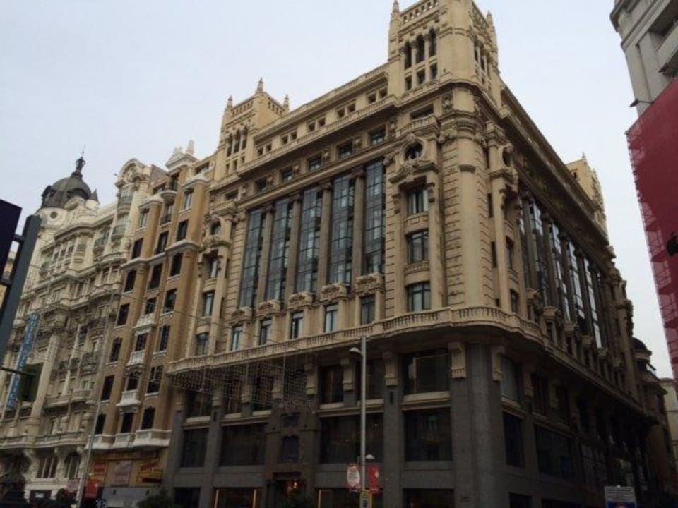 Hotel von der Gran Via aus INNSIDE by Meliá Madrid Gran Vía