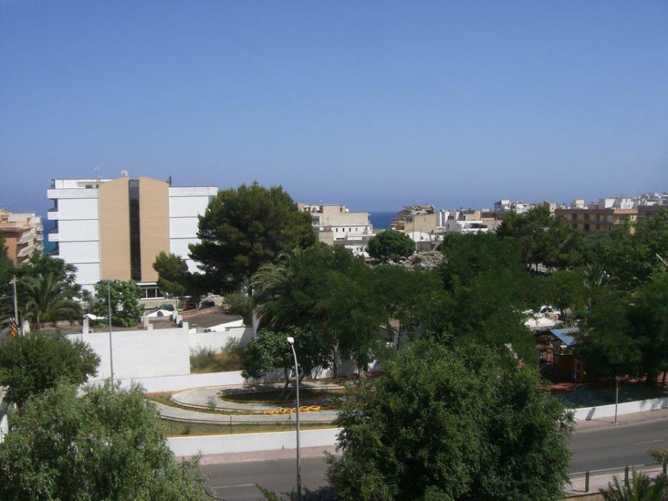 Blick Richtung S'Illiot Hotel Mariant Park