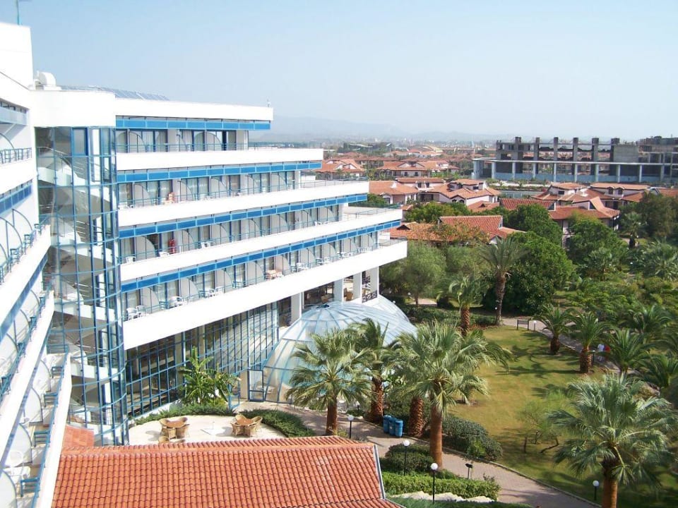 Hotelgebäude von oben Sunrise Resort Hotel