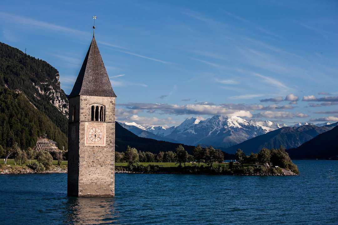 Strand Chalet am Reschensee