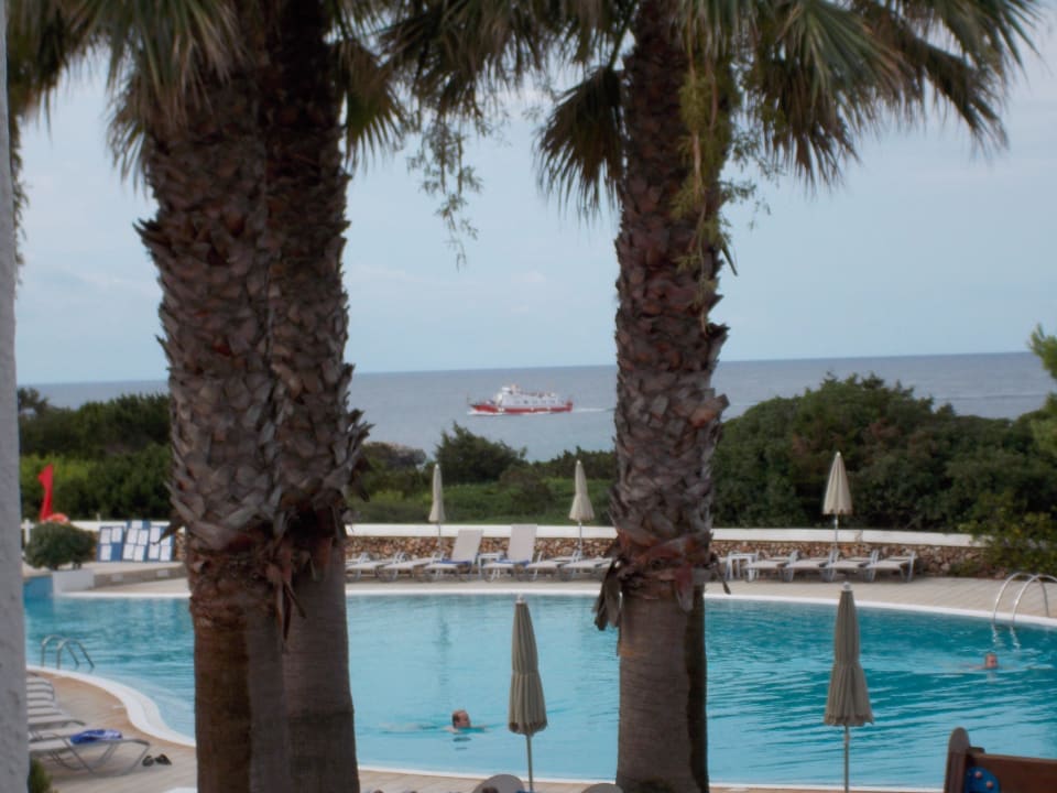 Meersicht vom Balkon Grupotel Aldea Cala'n Bosch