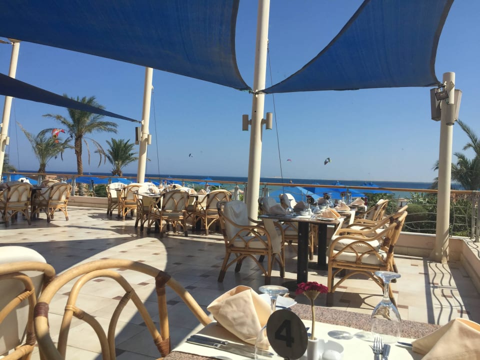 Blick von der Restaurantterrasse Shams Prestige Abu Soma-Adults Only