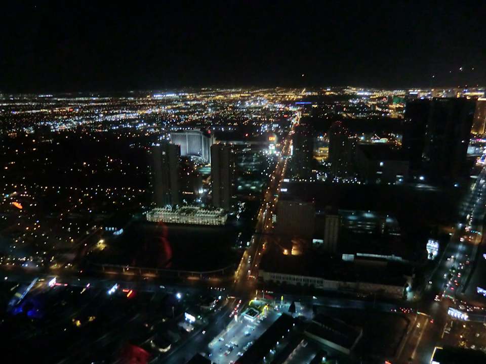 Ausblick vom Stratosphere-Tower The STRAT Hotel, Casino and SkyPod