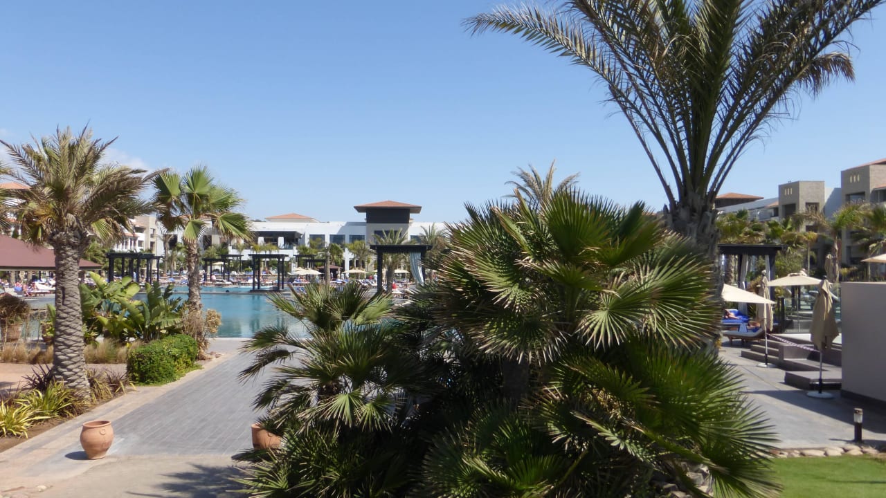 Im Garten mit Blick zum Pool Hotel Riu Palace Tikida Agadir