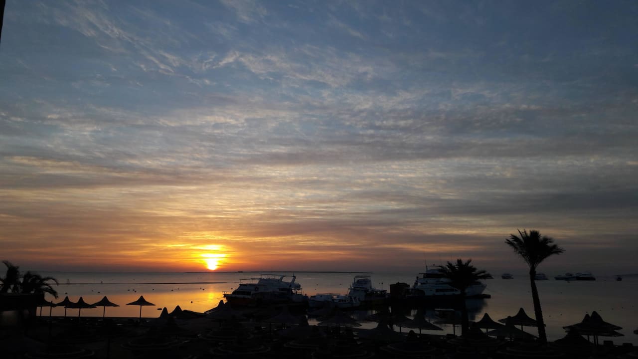 Blick aus dem zimmer Giftun Azur Resort