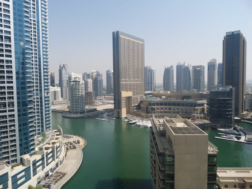 Ausblick auf die Marina vom Zimmer 1510 Sheraton The Walk, Dubai