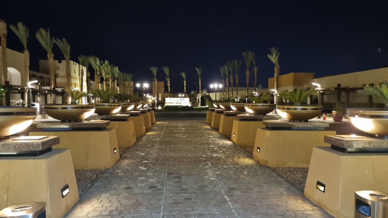 Gartenanlage Pickalbatros Palace Hotel-Port Ghalib