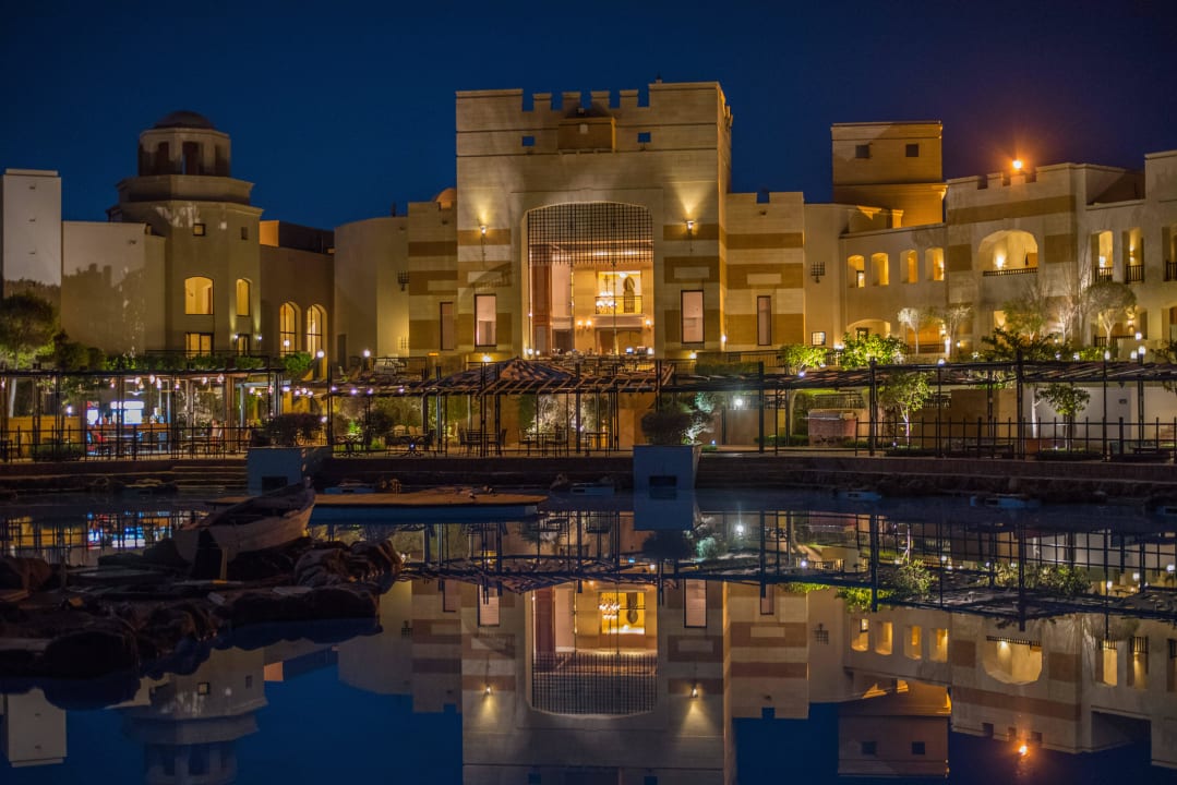 Lagune Blick Richtung "Lookout-Bar" Pickalbatros Palace Hotel-Port Ghalib