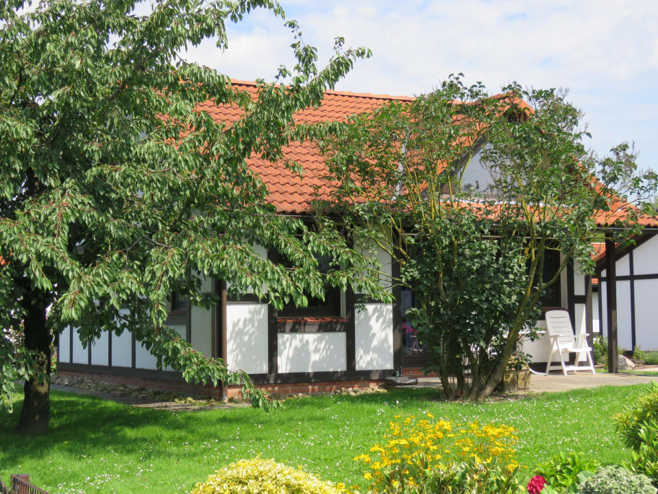 Außenansicht Feriendorf Altes Land