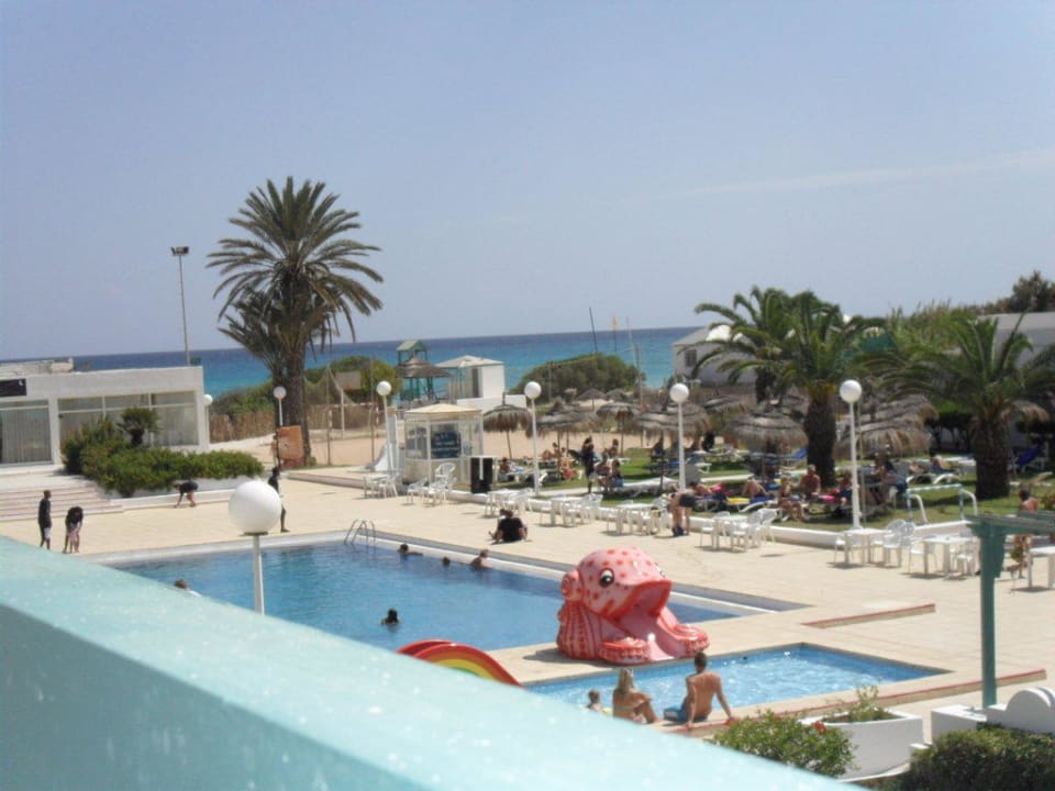 Ausblick von unserem Zimmer Hotel El Mouradi Cap Mahdia