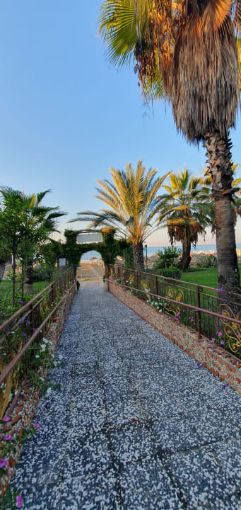 Ausblick Hotel Defne Garden