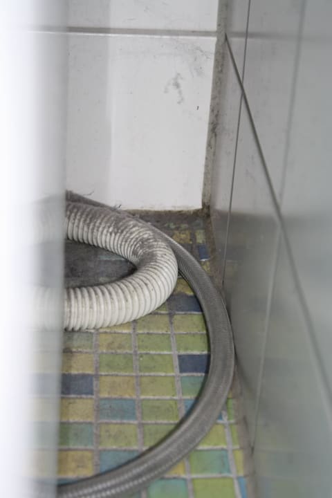 Lücke neben Waschmaschine Ferienhaus Bensersiel