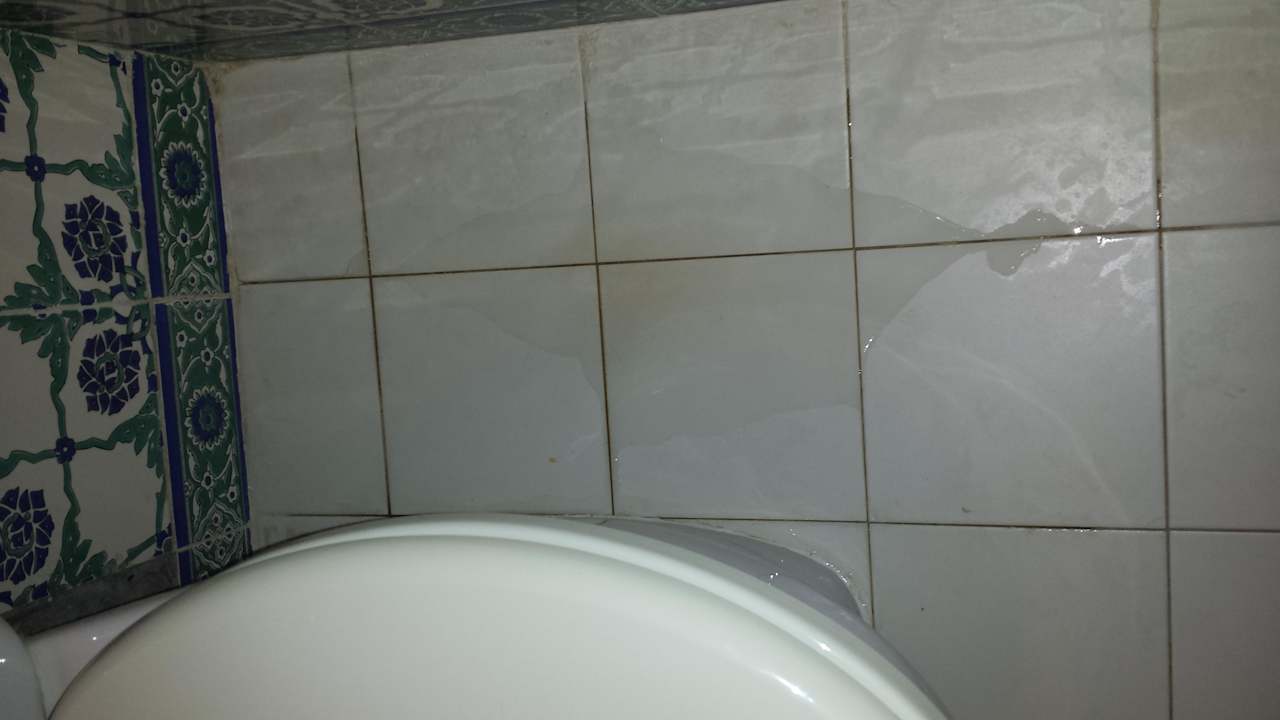 Undichtes WC in 224! Blieb 2 Wochen undicht Mahdia Beach & Aquapark