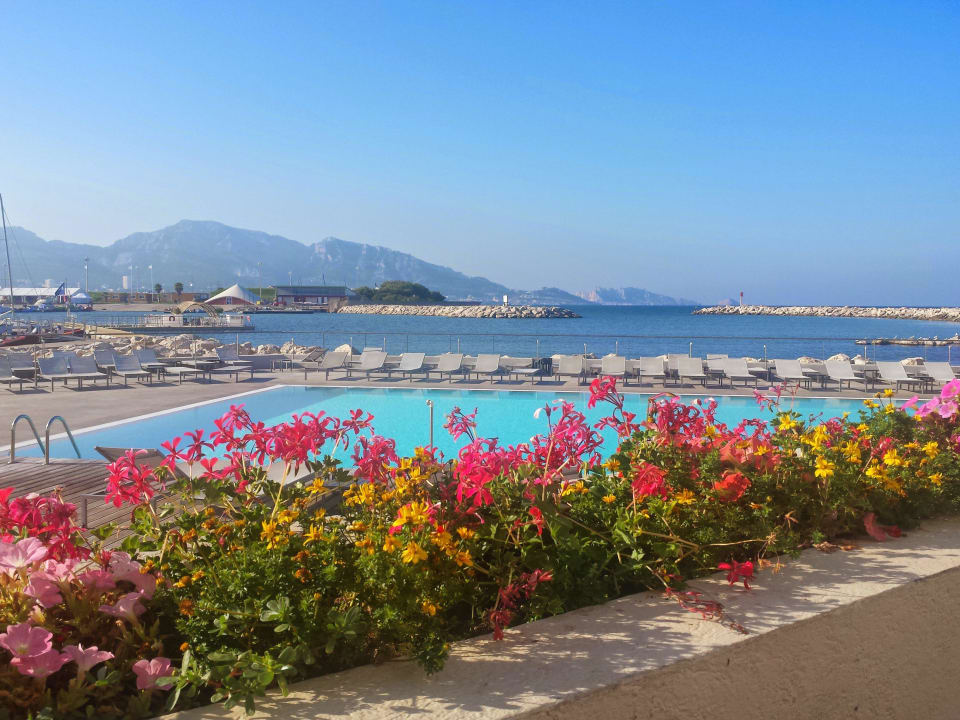 View from the dinig area nhow Marseille