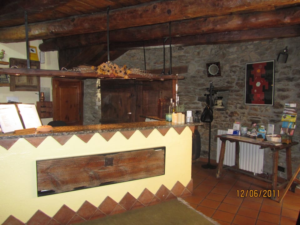 Recepción hotel Hotel Cal Teixido