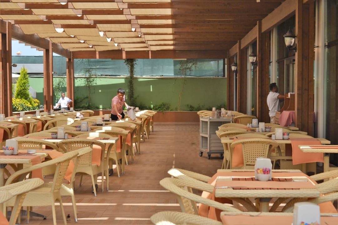Speisesaal draußen Alan Xafira Deluxe Resort & Spa