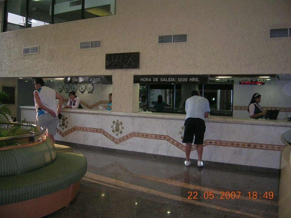 Rezeption Hotel Los Aluxes