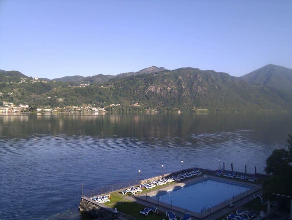 Blick auf den See vom Zimmer Hotel San Rocco