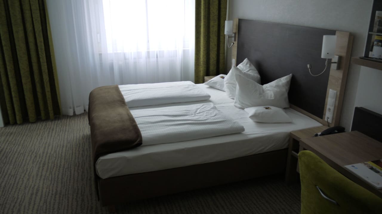 Unser Zimmer Ringhotel Loew's Merkur