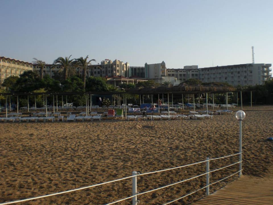 Blick vom Strand Arcanus Hotels Sorgun