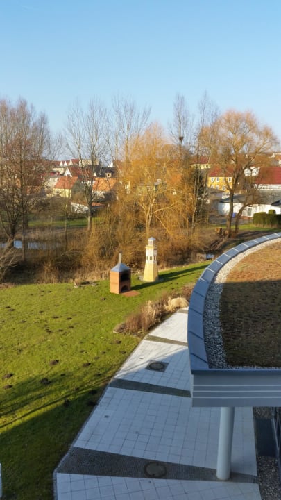 Blick aus dem Fenster  Parkhotel Rügen