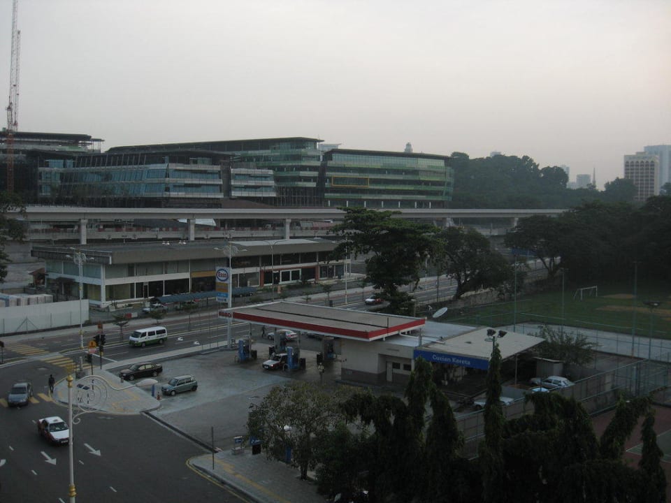 Ausblick zum Erweiterungsbau des Terminals Sentral My Hotel @ Sentral