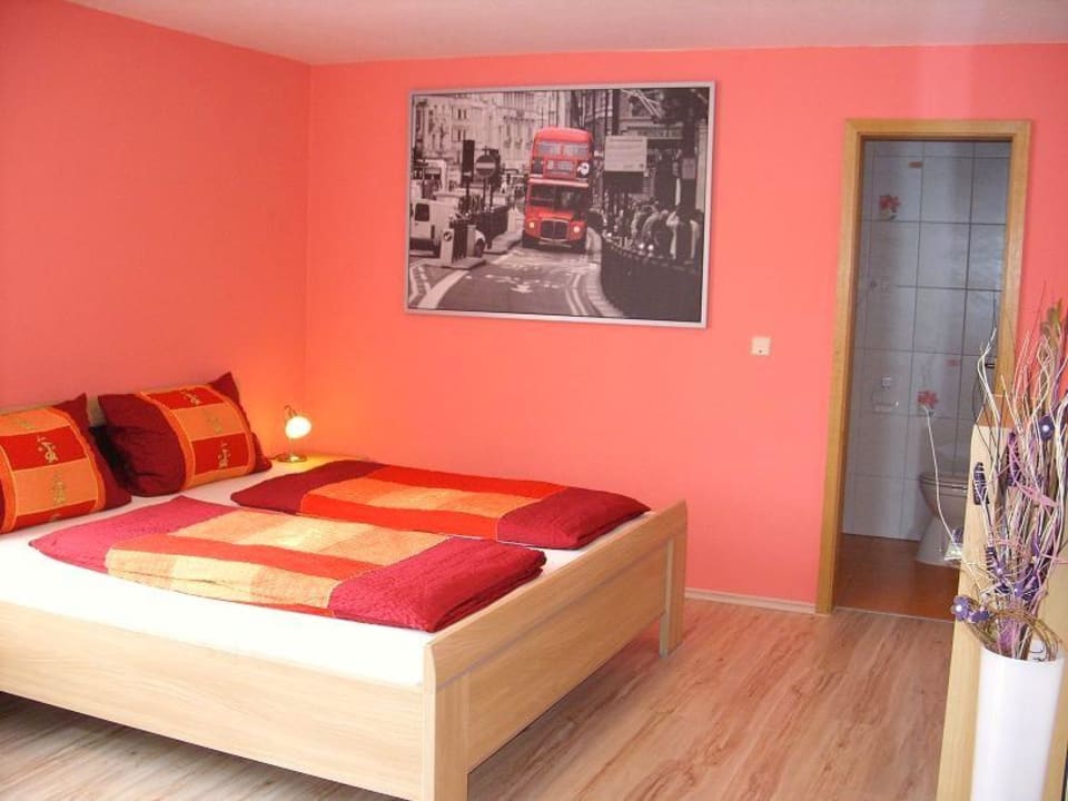 Appartement - Schlafzimmer Nr. 1 Gästehaus Durst