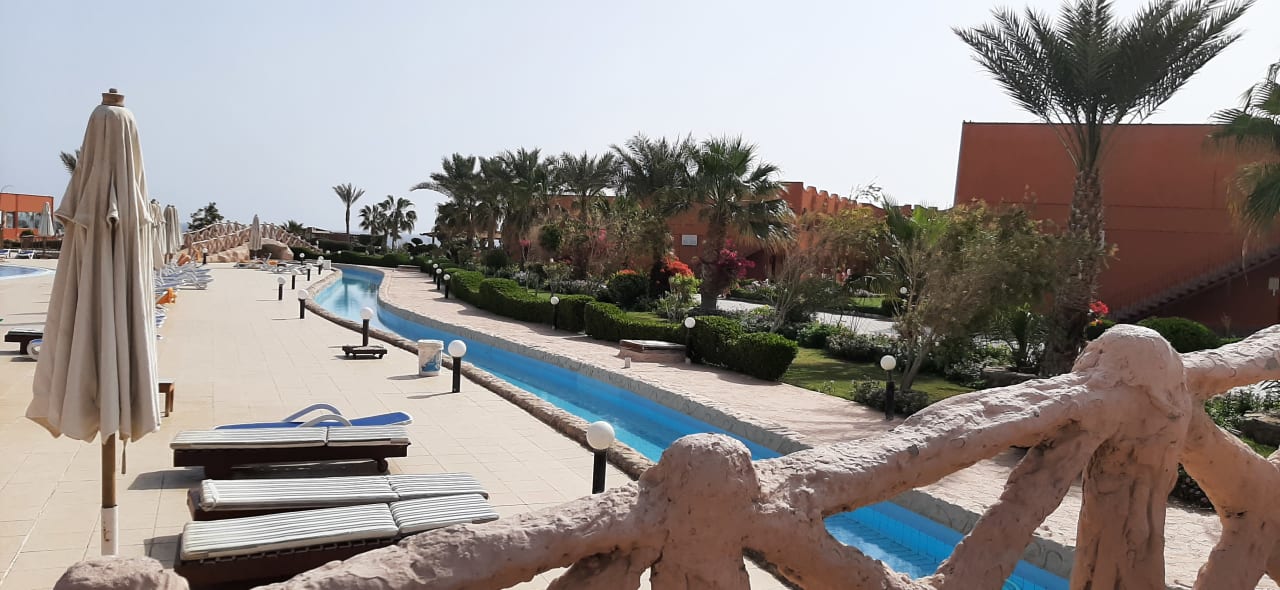 Ausblick Three Corners Happy Life Beach Resort