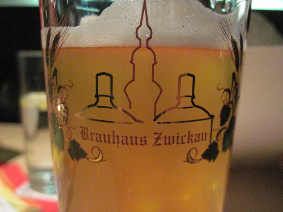 Leckeres Brauhausbier Brauhaus Zwickau