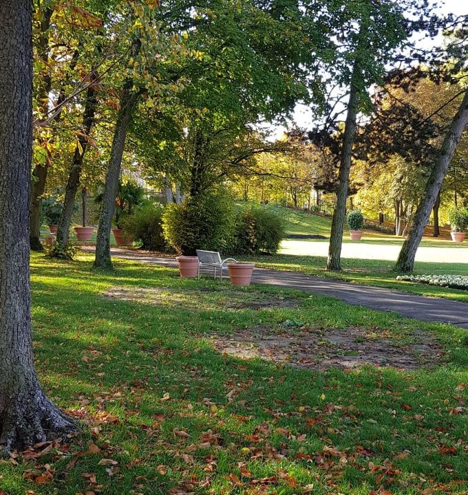 Gartenanlage Kurhotel Pyramide