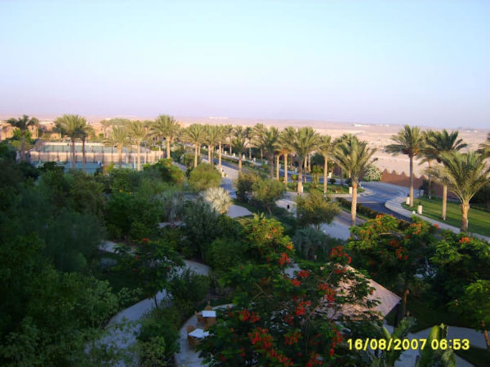 Hotelzufahrt Makadi Palace